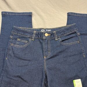 Wonder Nation NWT Boy's 12 Straight Leg Deep Indigo Stretch‎ Denim Jeans